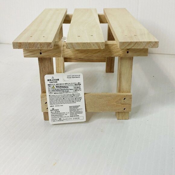 DIY Unfinished Wood Mini Picnic Table And Chair Set - Picture 3 of 12